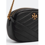 Сумка Tory Burch Kira Chevron Camera, черный - фото 3