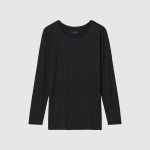 Футболка Uniqlo Heattech с длинным рукавом, белый - фото 4