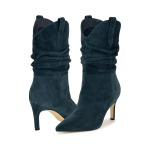 Ботинки Nine West Gonda, цвет Dark Blue Suede - фото