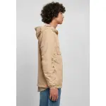 Анорак URBAN CLASSICS " Urban Classics Men's Basic Pullover Jacket" (1 шт.), с капюшоном, бежевый - фото 11