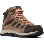 Походная обувь Columbia Crestwood Mid Waterproof, цвет Cordovan/Mud - фото