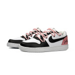 Кроссовки Nike EBERNON Skateboarding Shoes Men Low-top Pink, черный/розовый - фото 4