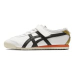 Кроссовки Onitsuka Tiger MEXICO 66 Kids Lifestyle Shoes Kids Low-top White/black/orange, белый/черный - фото