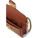 Клатч Coated Canvas Signature Tabby Wristlet COACH, цвет Tan Rust - фото 3