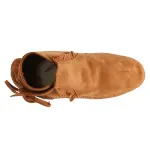 Тапочки Two Button Softsole Bootie Slipper Minnetonka, цвет cognac - фото 7