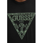 Футболка Guess из хлопка, черный - фото 6