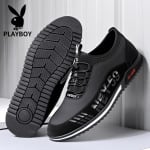 Кроссовки мужские Lifestyle Shoes Men Low-Top Playboy, черный - фото 13