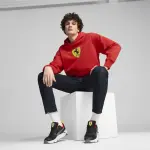 Толстовка PUMA "Scuderia Ferrari Race Big Shield Hoodie Men", красный - фото 5