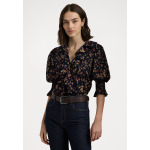 Блузка на пуговицах FLORAL COTTON VOILE PUFF SLEEVE BLOUSE Lauren Ralph Lauren, синий - фото 4