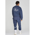 Брюки для бега GRAPHIC JOGGERS SIKSILK, цвет navy - фото 4