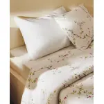 (200 нитей) пододеяльник из перкаля с цветочным принтом Zara Home, цвет Oyster White - фото 2