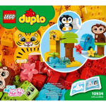 Пластиковый конструктор Duplo classic 10934 креативные животные 175 штук Lego - фото 4