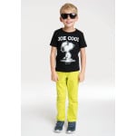 Футболка с принтом PEANUTS JOE COOL LOGOSHIRT, черный - фото 6