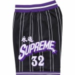 Шорты унисекс Supreme баскетбольные, черный - фото 3