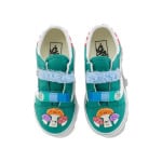 Детские кроссовки для скейтбординга Old Skool TD Low-top Green Vans, цвет Ocean Green - фото 4