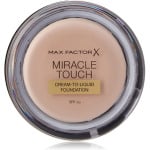 База Max Factor Miracle Touch Base Cremosa Hidratante SPF30 Tom Rose Ivory 11,5 г - фото