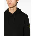 Stone Island худи с нашивкой Compass, черный - фото 5