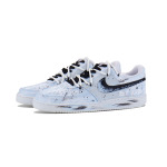 Кроссовки Nike Court Vision 1 Skateboarding Shoes Men Low-top White/blue, голубой - фото 3