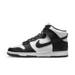 Кроссовки Nike Dunk High Skateboarding Shoes Men High-top White, черный - фото