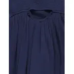 Летнее платье KIDS ONLY "KOGEVA S/L BACK CUT OUT DRESS WVN", цвет Naval Academy - фото 3