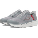 Кроссовки Max Cushioning Premier Ascendant Hands Free Slip-Ins SKECHERS, цвет Gray/Red - фото