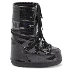 Резиновые зимние ботинки с блестками icon Moon Boot Kids, черный - фото 4