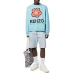 Толстовка мужская Kenzo, бирюзовый - фото 5