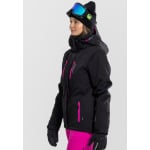 Куртка для сноуборда CERVINIA Swedemount, цвет black fresh pink - фото 4