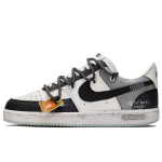 Кроссовки Nike Court Vision 1 Skateboarding Shoes Men Low-top Black/white/orange, черный/белый/оранжевый - фото 2