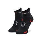 Носки Pro Racing Socks V4.0 Run Low Compressport, черный - фото