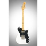 Электрогитара Squier Classic Vibe '70s Telecaster Deluxe Electric Guitar, with Maple Fingerboard, Olympic White - фото 2