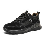 Кроссовки Jeep Lifestyle Shoes Men Low-top Black, черный - фото