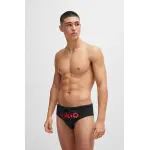 HUGO Underwear Плавки "LAGUNA" с большой контрастной надписью логотипа HUGO, черный - фото 3