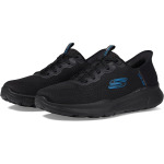 Кроссовки SKECHERS Equalizer 5.0 Hands Free Slip-Ins, цвет Black/Blue - фото