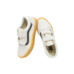 Детская обувь для скейтбординга Vans Old Skool PS, White - фото 4