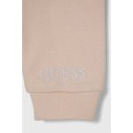 Хлопковый детский комплект Guess, бежевый - фото 5