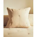 Детский чехол на подушку в клетку Zara Home, цвет Tan - фото