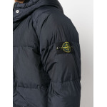 Stone Island пуховик с нашивкой Compass, синий - фото 5