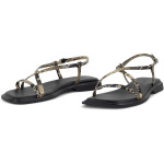 Сандалии Vagabond Izzy Snake Sandals, цвет Beige/Black - фото