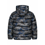 Легкая куртка CAMO HOODED PUFFER MINOTI, цвет blue - фото 4