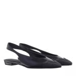 Лоферы ballet flat Emporio Armani, черный - фото