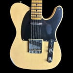 Электрогитара Fender Custom Shop 1952 Telecaster Relic Aged Nocaster Blonde w/case - фото 2