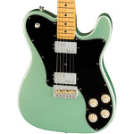 Электрогитара Fender American Professional II Telecaster Deluxe - Mystic Surf Green - фото