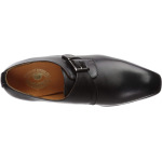 Оксфорды Carlos by Carlos Santana Freedom Monk Single Strap, цвет Black Full Grain Calfskin - фото 2