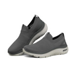 Go Walk Hyper Burst Кроссовки для жизни Мужские низкие серые Skechers - фото 3