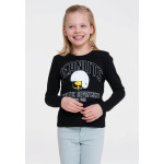 Лонгслив Logoshirt Langarmshirt Peanuts – Woodstock, черный - фото 2