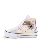 Женские высокие кроссовки Converse Chuck Taylor All Star Lift, цвет Picnic Patchwork - фото 4