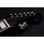 Акустическая гитара Fender Malibu Vintage, Ovangkol Fingerboard, Gold Pickguard, Black - 563 - фото 2