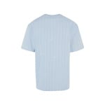 Футболка с принтом Signature Logo Stripe Tee Karl Kani, светло-голубая белая - фото 2