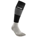 Лыжные носки Cep Ultralight Comp. Socks Skiing Tall V2, цвет Black/Grey - фото